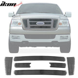 2004-2008 Ford F-150 Horizontal Overlay Style Silver Front Grile