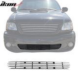 1999-2003 Ford F-150 Horizontal Style Polished Silver Front Grile