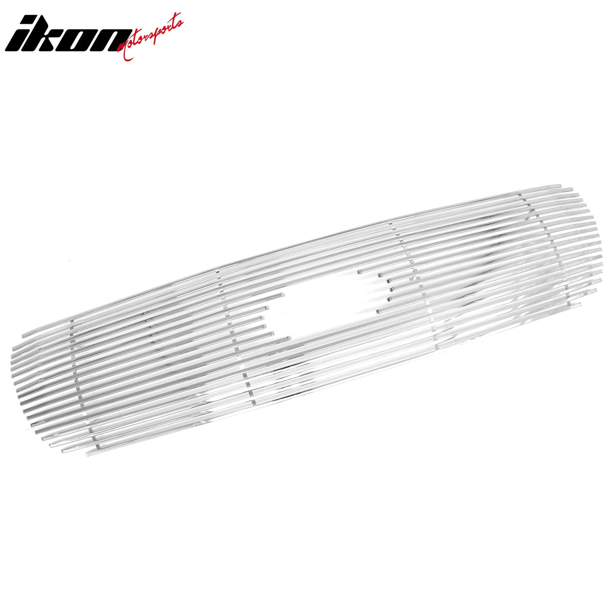 Front Bumper Upper Billet Hood Grille Insert Assembly Replacement 1999-2002 Ford Expedition Chrome