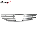 2008-2010 Honda Accord Coupe Billet Chrome Front Upper Grille Stainless Steel