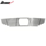 2008-2010 Honda Accord Coupe Billet Chrome Front Upper Grille Stainless Steel