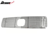 2003-2005 Honda Pilot Billet Style Chrome Front Bumper Upper Grille