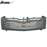 2002-2006 Cadillac Escalade Gray Front Upper Grille Stainless Steel