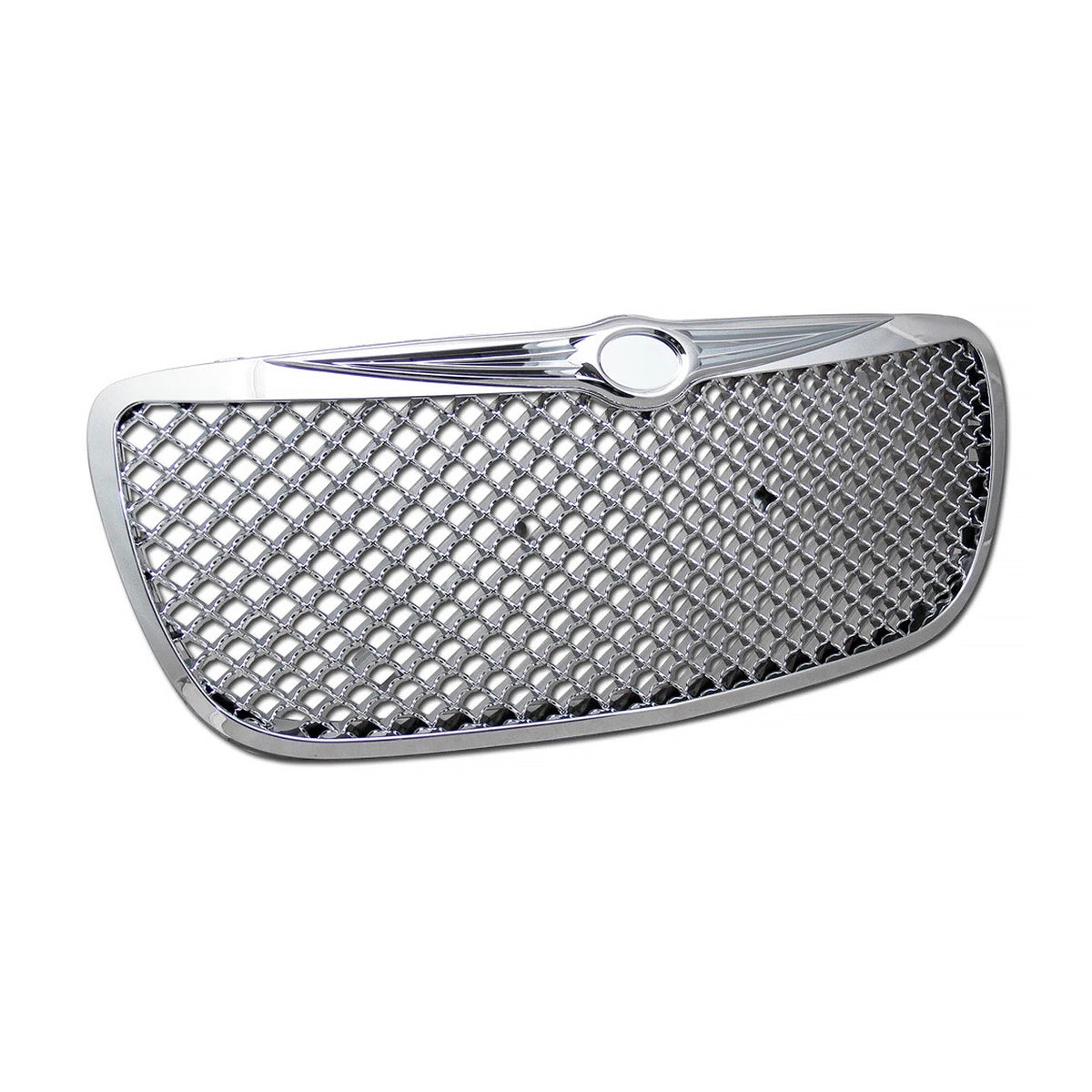 2004-2006 Chrysler Sebring Mesh Style Chrome Front Bumper Hood Grille