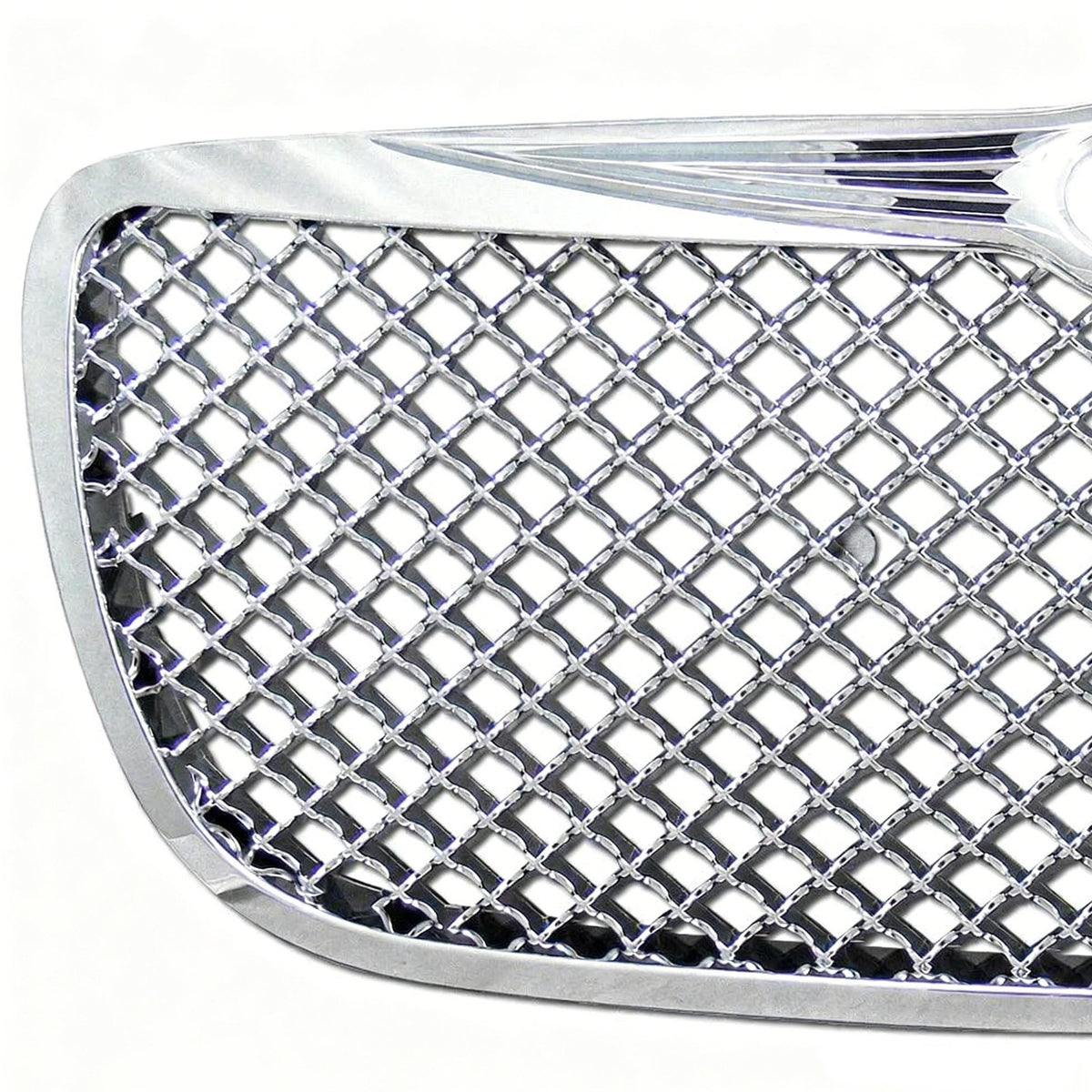 2004-2006 Chrysler Sebring Mesh Style Chrome Front Bumper Hood Grille