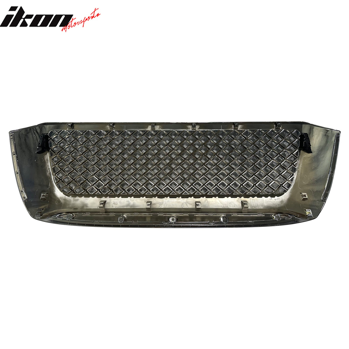 2007-2009 Toyota Tundra Pickup Mesh Style Front Bumper Upper Grille Chrome ABS Grill Replacement