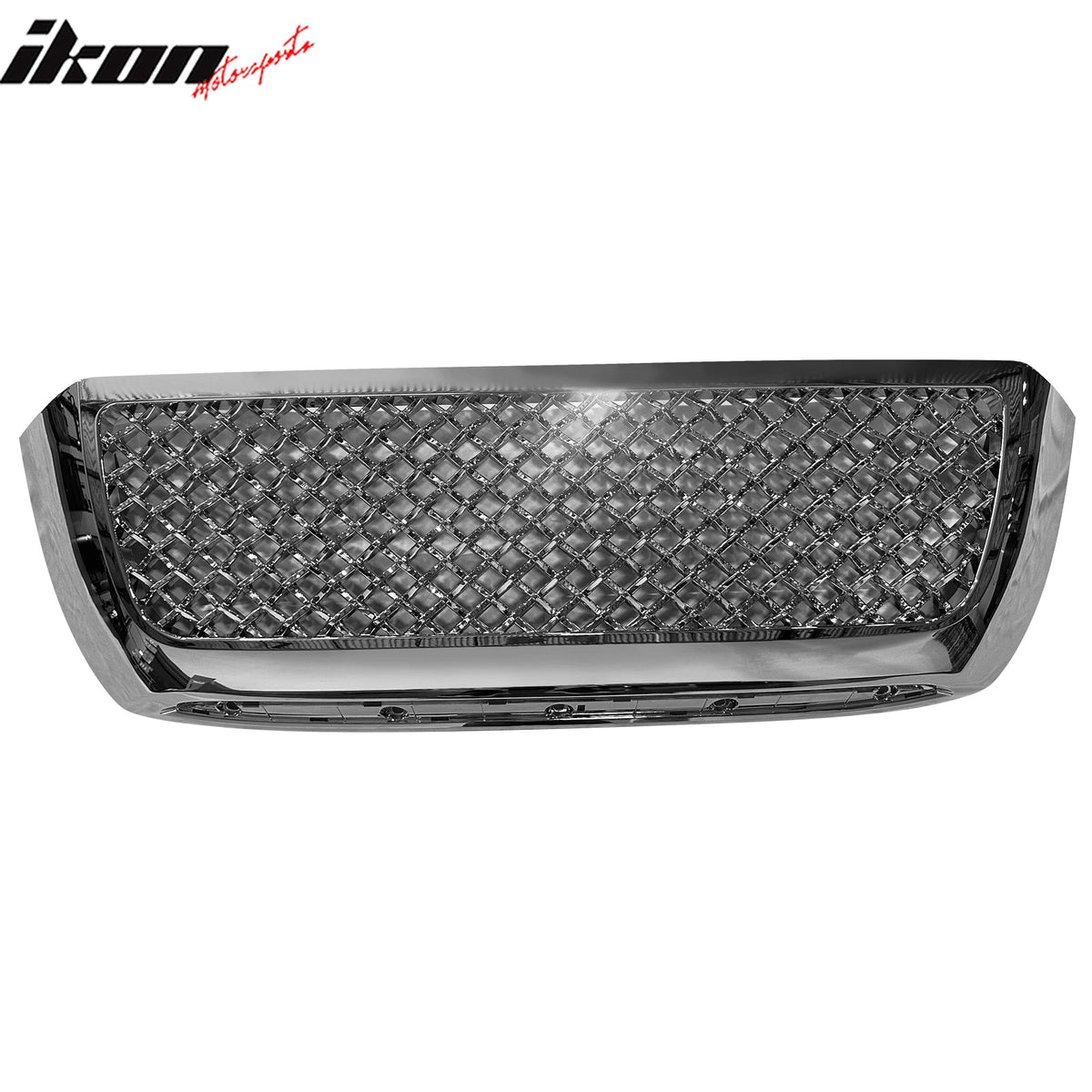 2007-2009 Toyota Tundra Mesh Style Front Bumper Grille Chrome ABS
