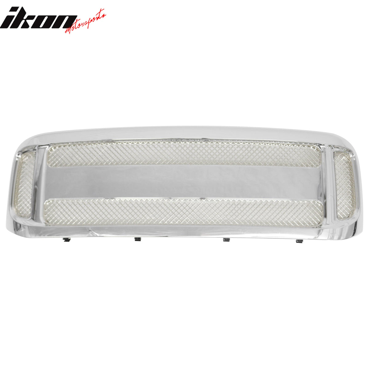 1999-2004 Ford Super Duty Front Bumper Hood Upper Grille Grill Chrome