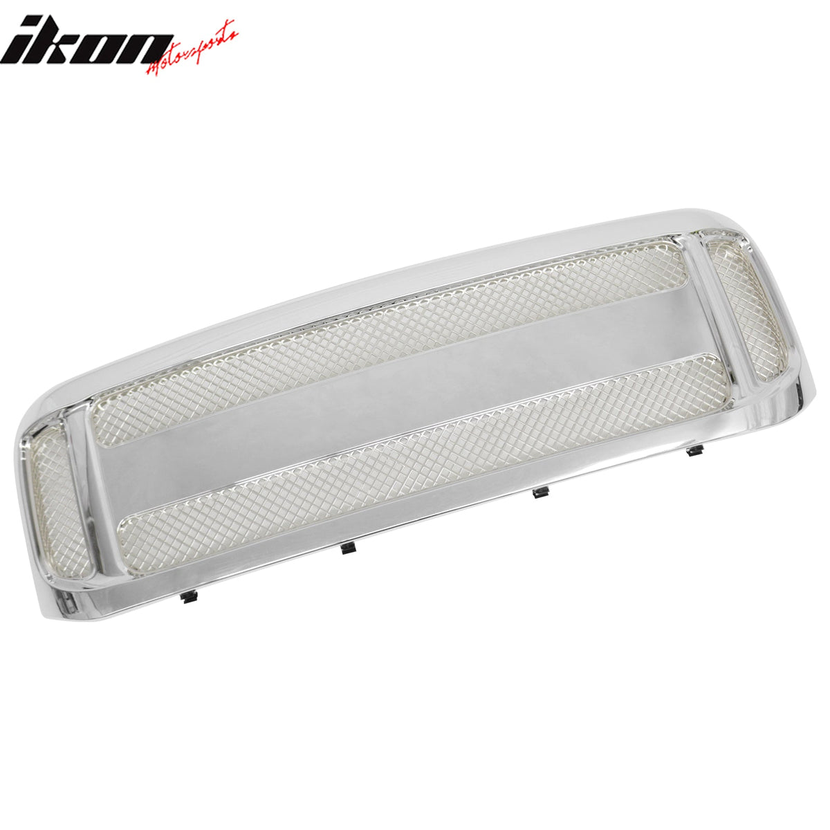 1999-2004 Ford Super Duty Front Bumper Hood Upper Grille Grill Chrome