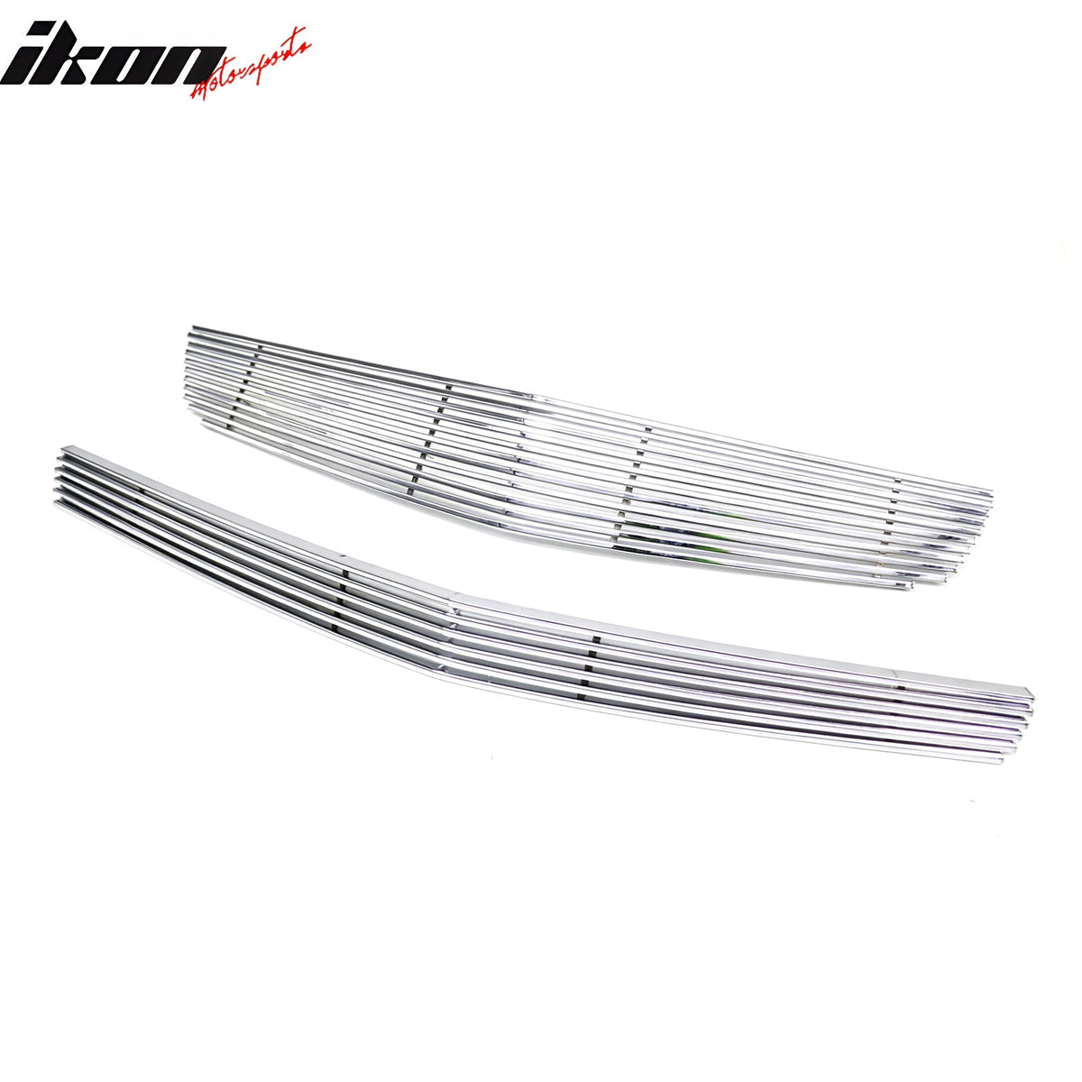2008-2012 Chevrolet Malibu Billet Style Front Grille Insert Steel 4PC