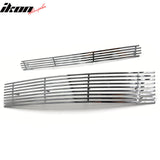 2007-2009 Chevrolet Silverado 2500 HD/3500 HD Billet Style Chrome Front Grille Stainless Steel
