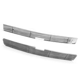 2007-2010 Chevy Silverado 2500/3500HD Front Bumper Upper Grille Insert Stainless Steel 2PCS