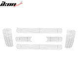 Clearance! 2004-2008 Ford F-150 FX4 STX Chrome 6PCS Front Upper Grille Inserts