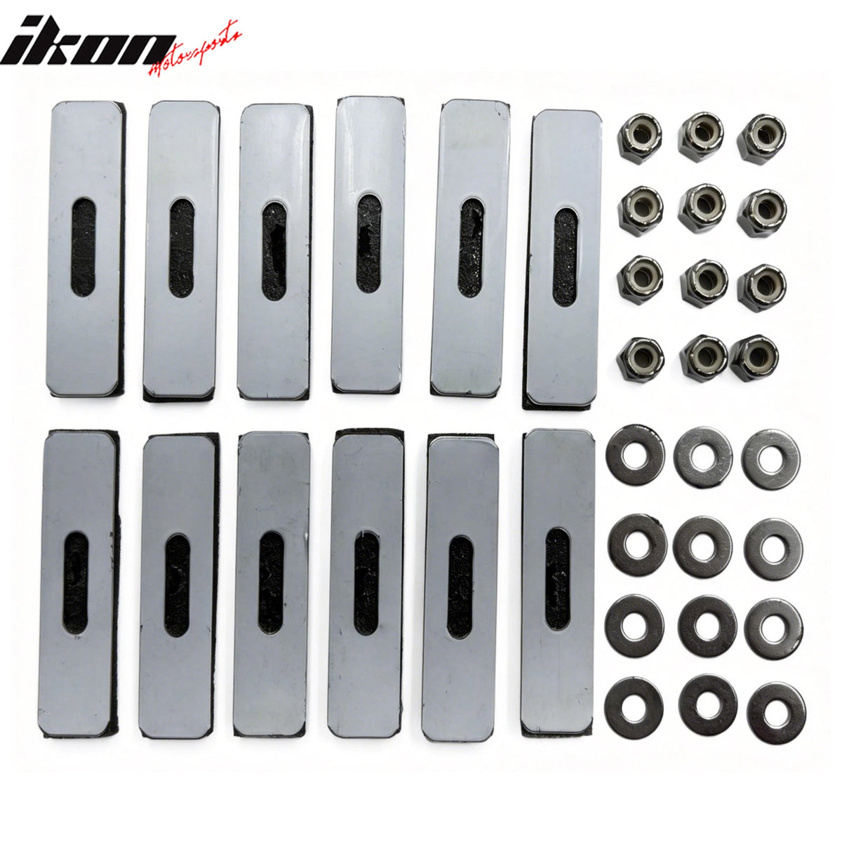 Clearance! 2004-2008 Ford F-150 FX4 STX Chrome 6PCS Front Upper Grille Inserts