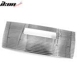 2010-2015 GMC Terrain Front Bumper Hood Upper Grille Insert Replacement Chrome Stainless Steel Billet Style
