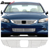 2008-2010 Honda Accord Coupe EX Billet Chrome Grille Stainless Steel
