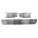 2008-2010 Honda Accord 4-Door Sedan Billet Style Chrome Front Grille Stainless Steel
