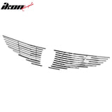 2009-2011 Honda Fit Chrome Billet Style Front Bumper Upper Grille