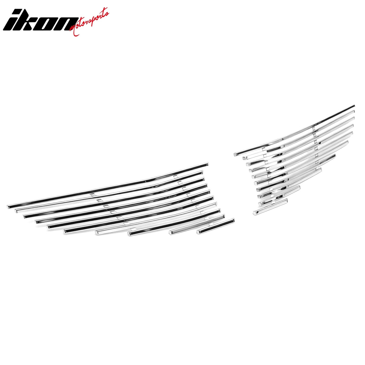 2009-2011 Honda Fit Chrome Billet Style Front Bumper Upper Grille