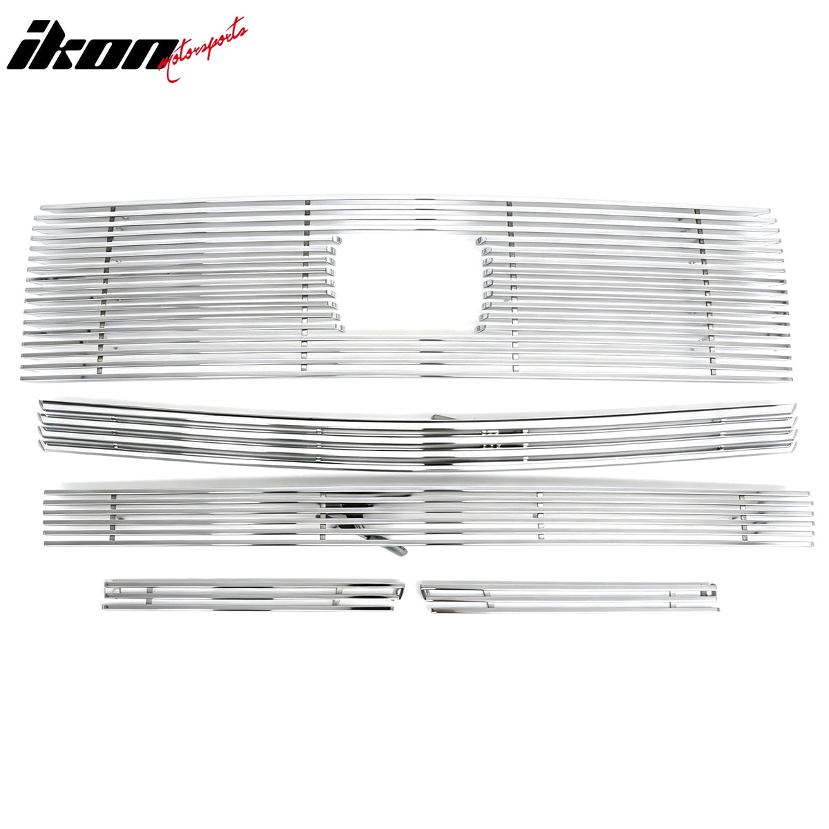 2006-2008 Honda Ridgeline Chrome Billet Style Front Bumper Upper Grille