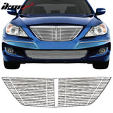 2009-2011 Hyundai Genesis Billet Chrome Front Grille Stainless Steel