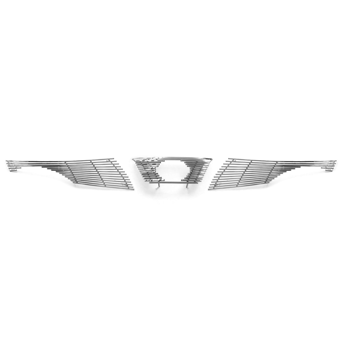 2011-2014 Nissan Juke Chrome Front Bumper Upper Billet Grille Insert