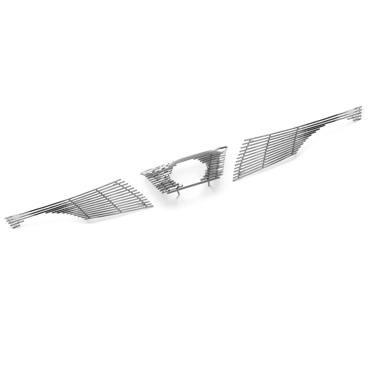 2011-2014 Nissan Juke Chrome Front Bumper Upper Billet Grille Insert