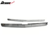 2007-2013 Chevy Silverado 1500 Billet Chrome Front Upper Grille Stainless Steel