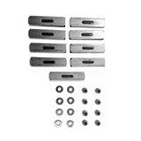 2014-2015 Chevy Silverado 1500 Z71 Billet Style Front Bumper Upper Grille Insert Grill 2PCS