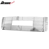 2007-2010 GMC Sierra Front Grille Chrome Stainless Steel Billet + Logo Cut