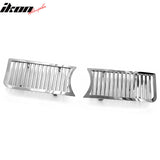 2005-2010 Chrysler 300C Chrome Vertical Bar Style Front Bumper Lower Grille Stainless Steel