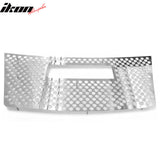 2010-2015 GMC Terrain Front Bumper Hood Upper Grille Insert Replacement Chrome Stainless Steel Round Punch Style