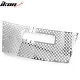 2010-2015 GMC Terrain Front Bumper Hood Upper Grille Insert Replacement Chrome Stainless Steel Round Punch Style