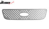 1999-2003 Ford F-150 Chrome Front Bumper Upper Grille Stainless Steel
