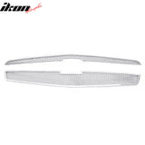 2013 Chevrolet Malibu Mesh Style Chrome Front Grille Insert Steel 3PC