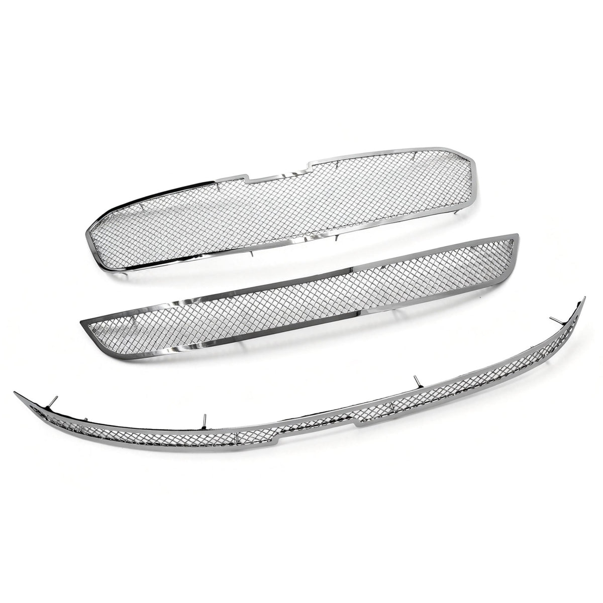 2014-2016 Chevrolet Malibu Mesh Style Chrome Front Grille Stainless Steel