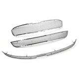 2014-2016 Chevrolet Malibu Mesh Style Chrome Front Grille Stainless Steel
