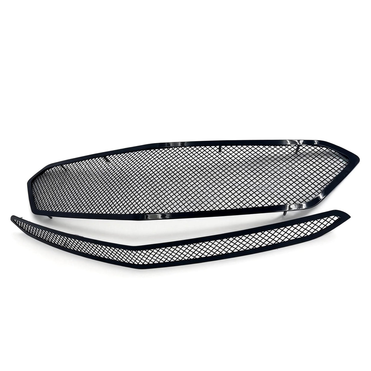 2016-2018 Chevy Malibu Mesh Style Black Front Upper + Center Grille