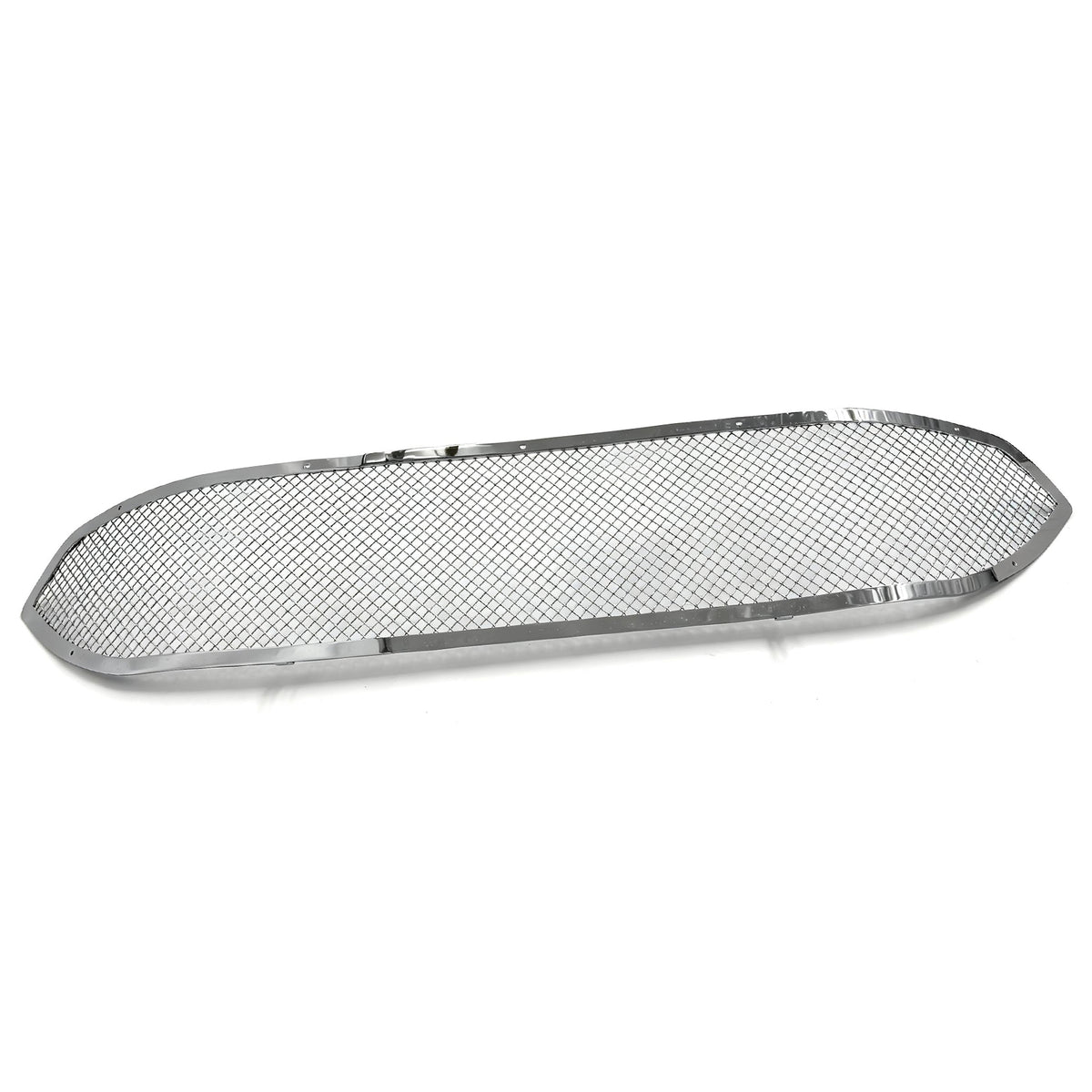 2013-2015 Ford Fusion Mesh Style Chrome Front Upper Grille Stainless Steel