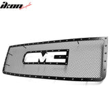 2007-2013 GMC Sierra 2500 3500 HD Front Grille Chrome Stainless Steel Mesh