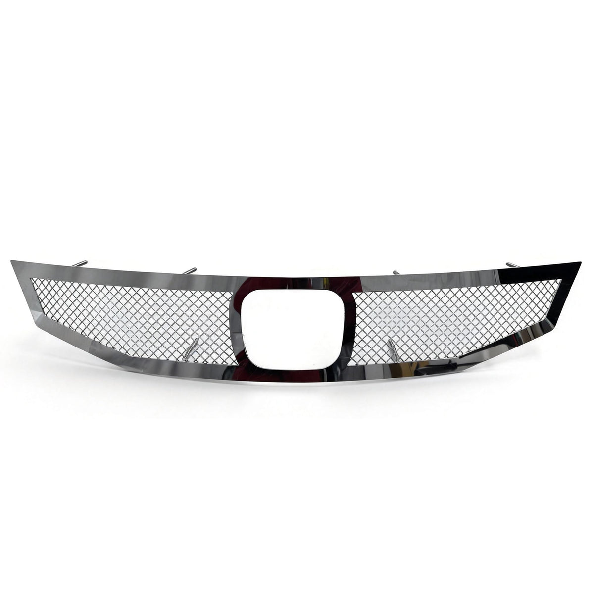 Front Bumper Upper Grille for Honda Accord 2008-2010 Chrome