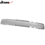 2008-2010 Honda Accord V6 Mesh Style Chrome Front Lower Grille Stainless Steel