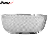 2011-2013 Honda CR-Z Mesh Style Chrome Front Upper Grille Stainless Steel
