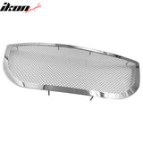 2011-2013 Honda CR-Z Mesh Style Chrome Front Upper Grille Stainless Steel