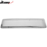 2003-2009 Hummer H2 Mesh Style Front Bumper Grille Chrome Stainless Steel