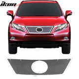 2010-2012 Lexus RX350 Mesh Style Chrome Front Grille Stainless Steel