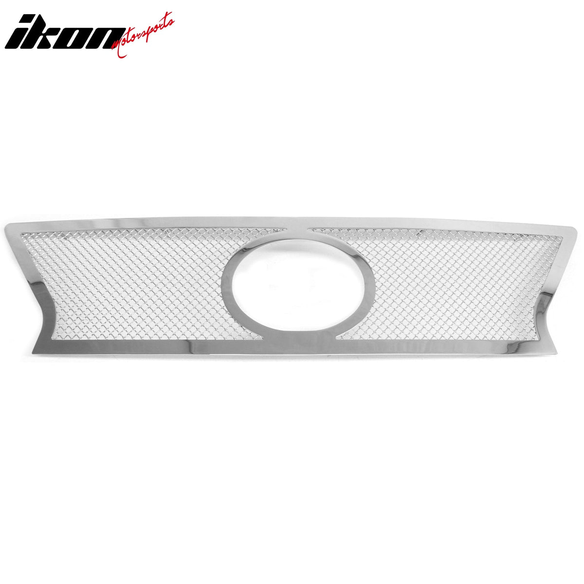 Front Bumper Upper Hood Mesh Grille Insert Assembly Replacement 2013-2015 Lexus RX350 Chrome Stainless Steel
