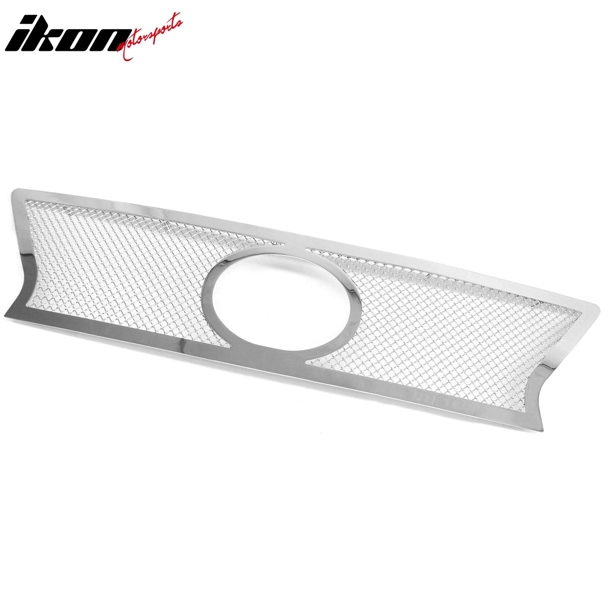 Front Bumper Upper Hood Mesh Grille Insert Assembly Replacement 2013-2015 Lexus RX350 Chrome Stainless Steel