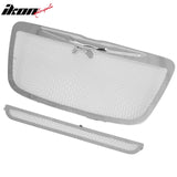 2011-2014 Chrysler 300/300C Chrome Mesh Molded Wing Style Front Bumper Upper Grille