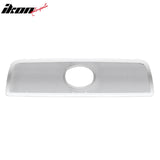 2007-2009 Toyota Tundra Mesh Style Chrome Front Upper Grille Stainless Steel